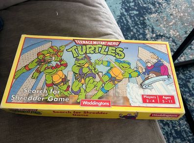 TMNT Search for Shredder Board Game
