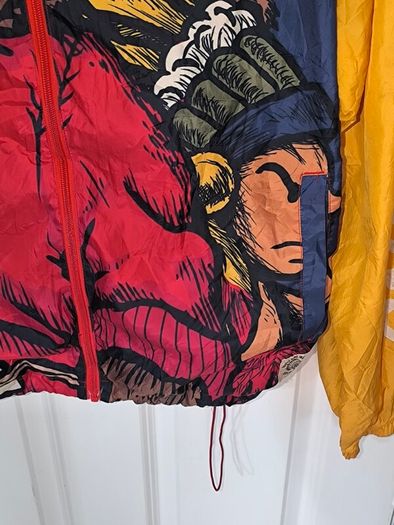 Hustle Gang lightweight windbreaker jacket size 2xl