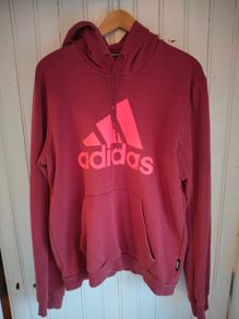 adidas hoodie - L
