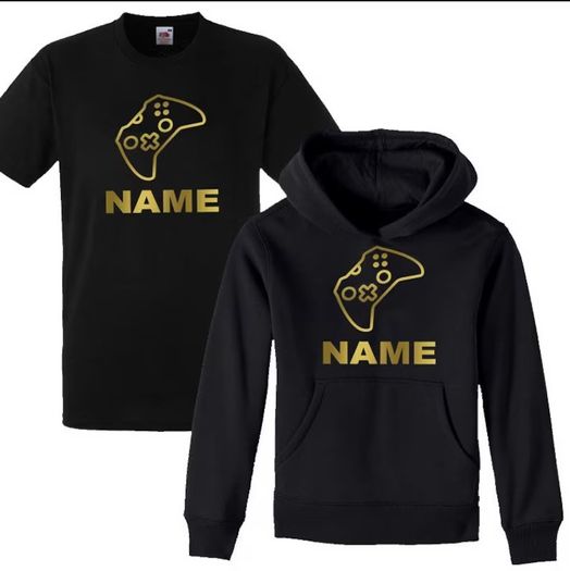 Personalized Gaming sleeve Hoodie /T Shirt Clan Battle FC Youtuber Gamer Birthday Shirt Jumper Warfare Ghosts Boys hoody Girls Tee Top Xbox