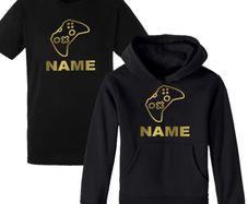 Personalized Gaming sleeve Hoodie /T Shirt Clan Battle FC Youtuber Gamer Birthday Shirt Jumper Warfare Ghosts Boys hoody Girls Tee Top Xbox