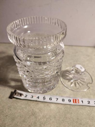 Waterford crystal jam /honey jar .No. 62.
