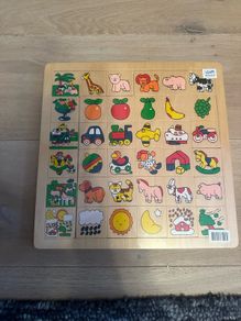 Sealed wooden jigsaw