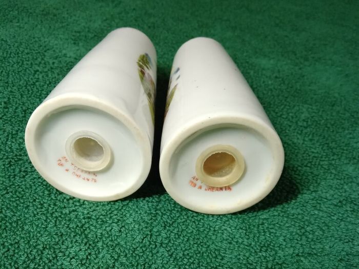 Vintage Irish Souvenir  Salt & Pepper Set