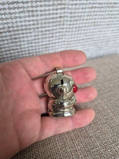 Vintage Metal Lighter Alien