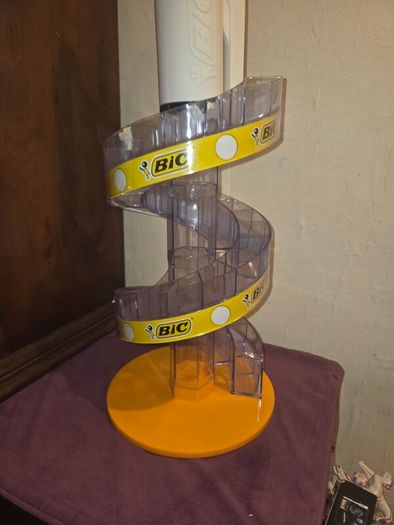 Large Rotating Bic Pen Shop Display