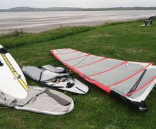 windsurfing fanatic 165 L full kit