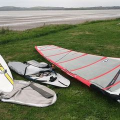 windsurfing fanatic 165 L full kit