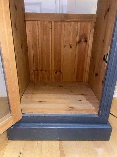 solid wood cabinet