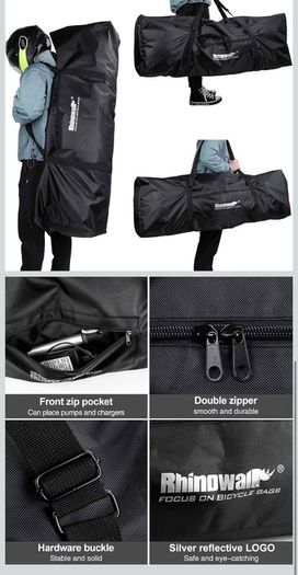 Rhinowalk Folding Electric Scooter Carrying Bag for XIAOMI Mijia M365 Waterproof Portable E-Scooter Storage Bag Cover Handbag Shoulder Bag