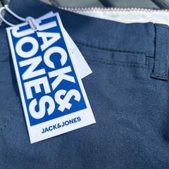 New Jack & Jones Navy Linen Blend Smart Trousers - Size 152cm / Age 12 yrs