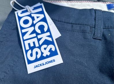 New Jack & Jones Navy Linen Blend Smart Trousers - Size 152cm / Age 12 yrs