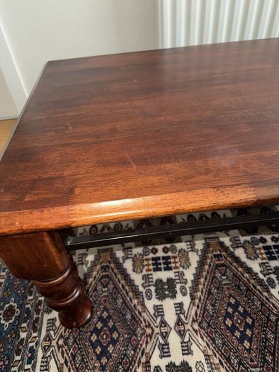 Mahogany coffee table
