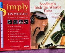 Tin Whistle Instructions Books Learning Lessons Flute Tommy Foxe Music