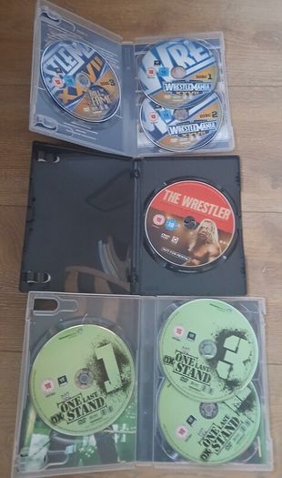 WWE DVD Bundle 10 Titles Wrestling Job Lot