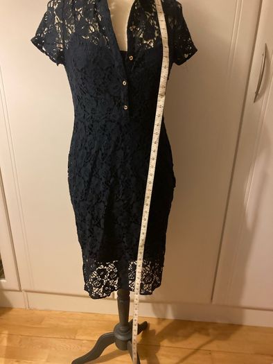 Navy lace dress