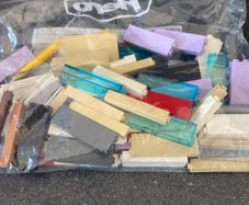 LEGO pillars