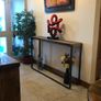Handcrafted Console Table from reclaimed Timber and Steel Image 2