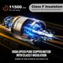 Electric Chain Hoist Single Phase Crane Hoist 997.9 kg Load 304.8 cm Lifting Image 4