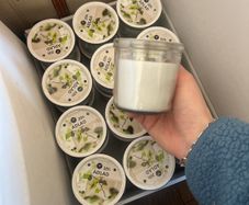 25 white candles - Ikea (unopened)