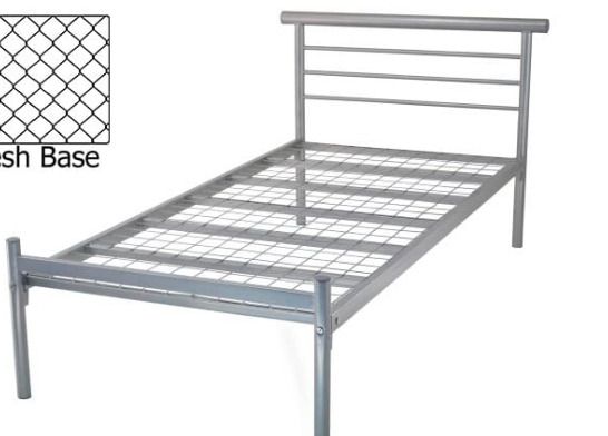 Metal cot bed
