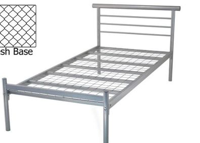Metal cot bed