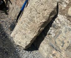 Natural Granite Threshold Step