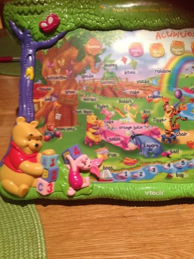 Vtech pre school press n play board