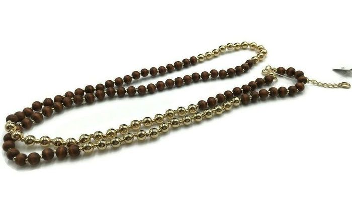 DesignSix Beaded Necklace New with Tags