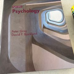 Psychology Books for University