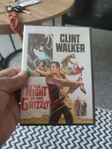 The Night of the Grizzly DVD Clint Walker,Colour, Brand New and Sealed