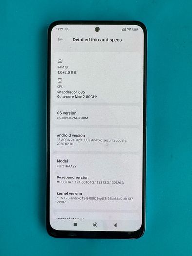 Xiaomi redmi note 12