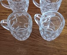 Set of 4 Pint Glasses with Handles