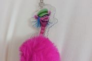 Trolls key chain colouring book and pen