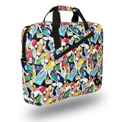 NGS 15.6" Laptop Bag with External Pocket - Ginger Trainers