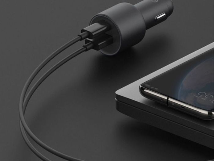 Xiaomi Mi 100W PD/PPS/QC4.0 Dual USB Mobile/Tab/Laptop Super Fast Car Charger + 1M USB-C PD 100W Charging Cable (Brand New/Warranty)