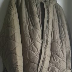Khaki coloured onion quilted jacket