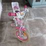 14-Inch Unicorn Bike with Doll Carrier & Stabilizers Image 3