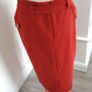 Next Tailoring Brick/Rust Coloured Skirt 12 Image 8