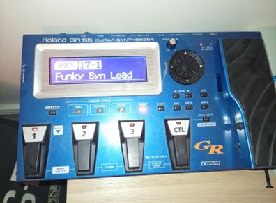 roland gr 55 with midi controller