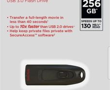 Sandisk 256gb USB Memory Sticks