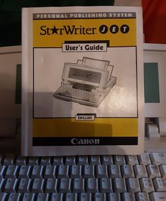 vintage cannon starwriter,