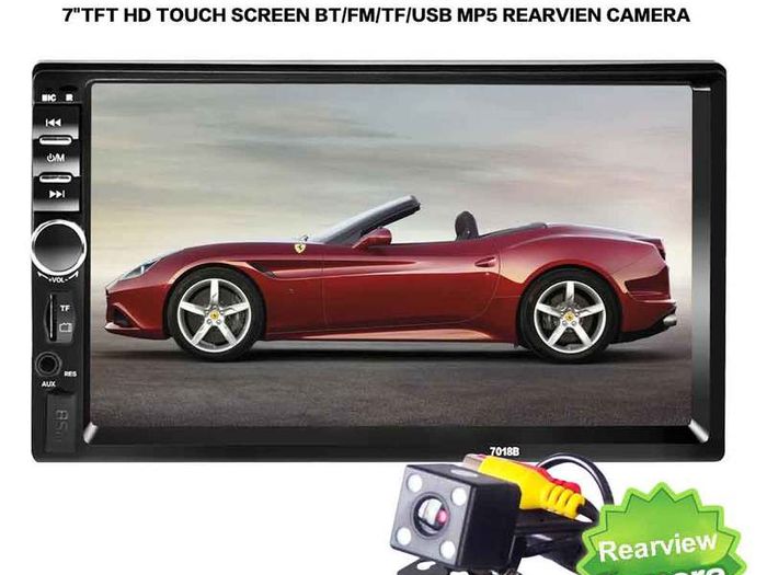 7inch Car Van Stereo car radio tuner Bluetooth 2 Din 2din 7 inch Touch Screen auto Audio Autoradio Support FM/MP5/USB/AUX Rear View Camera