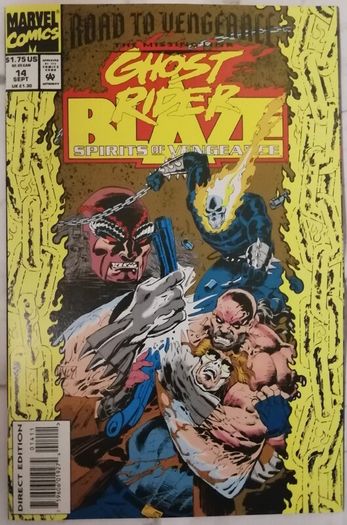 Ghost Rider / Blaze: Spirits Of Vengeance #14 Skinner Appearance (1993)