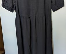 M&S modal rich checked shirt dress