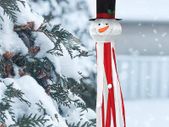 Christmas Windsock 3D Snowman Flag for Christmas Decorations Durable Hanging Windsock Waterproof with Adjustable Hook for Winter, Hanukkah, Christmas, Indoor Outdoor Garden Party, 51 Inch