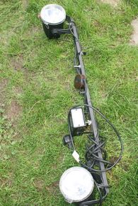 Compact Euro Light ,Flashing Light, Q-Strobe LG38 Black pro Sound