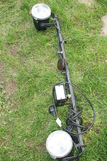 Compact Euro Light ,Flashing Light, Q-Strobe LG38 Black pro Sound