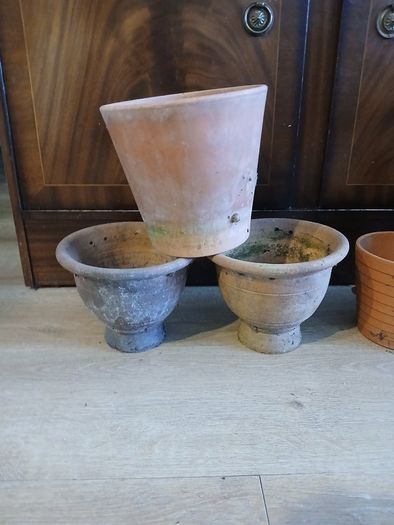 Terracotta ceramic Plants Pot set of 12