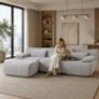 Softy Modular Compression Sofa Set Chaise Combi Image 3